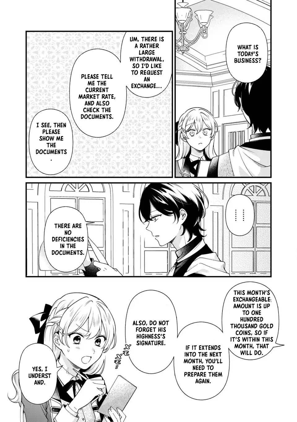 The Prince’s Accountant with a Secret — The Fake Lady Just Wants to Resign Peacefully to Avoid Execution! Chapter 9 Page 7